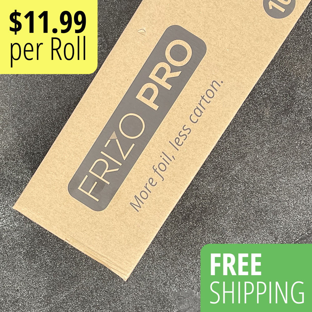 Hair Coloring Embossed Foil, pack of 10, only $11.99 per roll on FrizoSalonShop.com