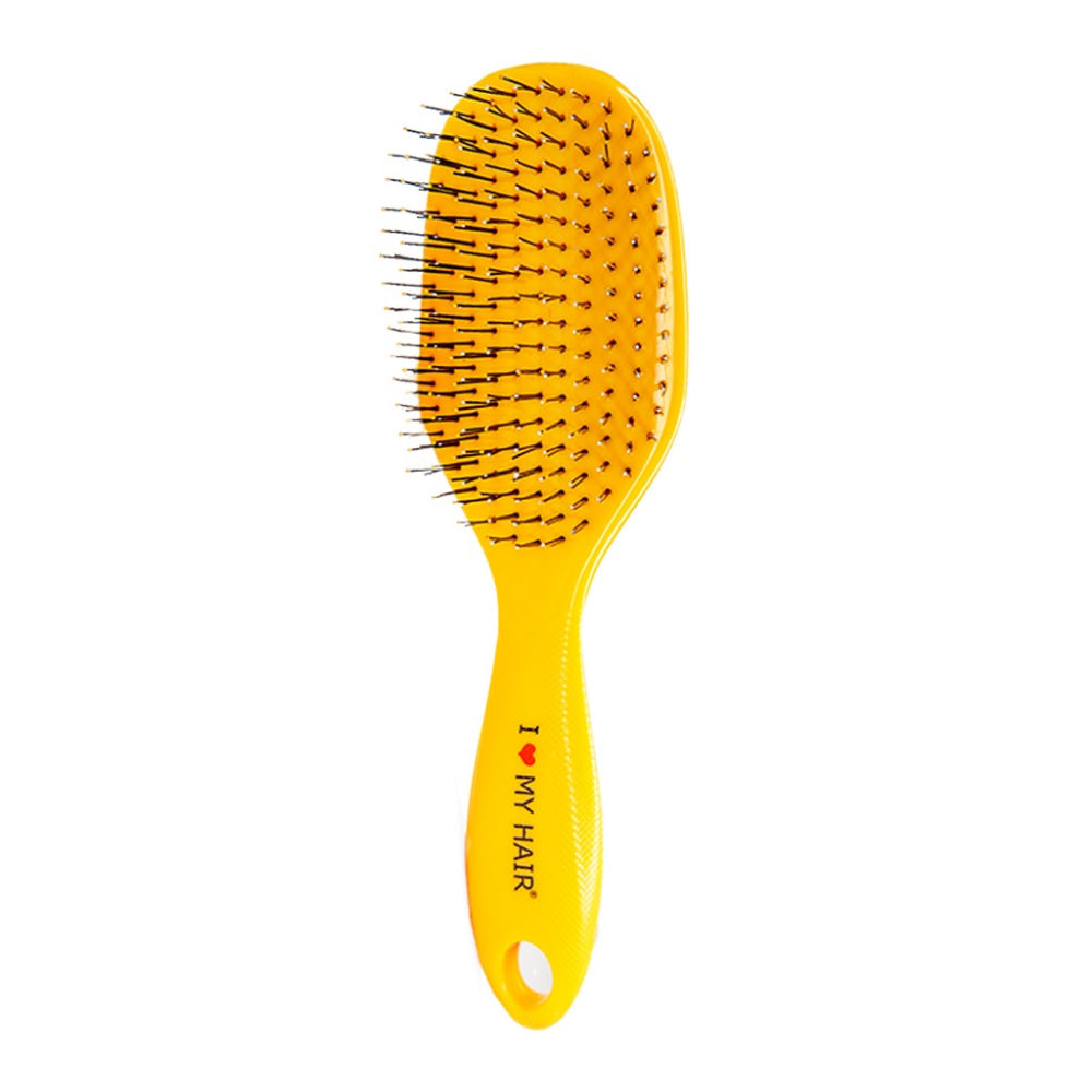 I LOVE MY HAIR - SPIDER Hair Brush 1503 Yellow