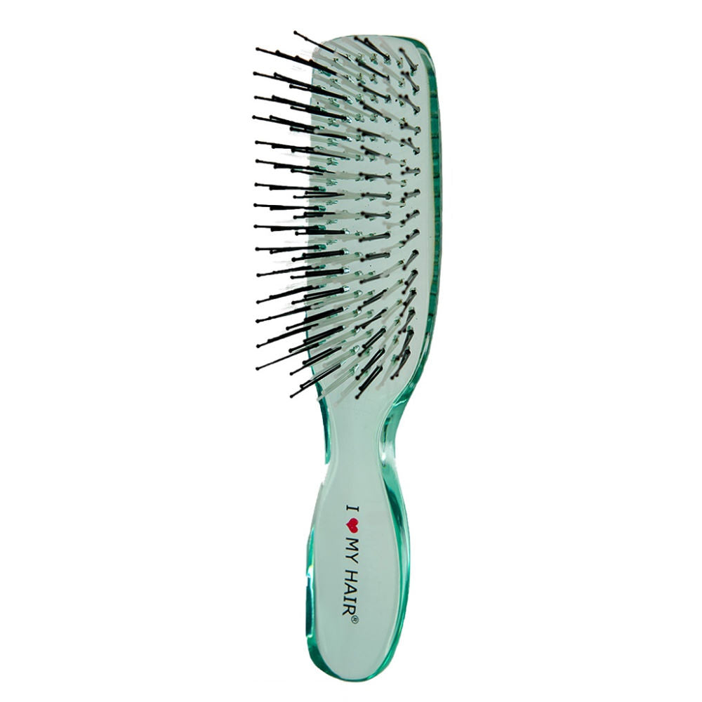 I LOVE MY HAIR - MERMAID Hair Brush 1801 Green