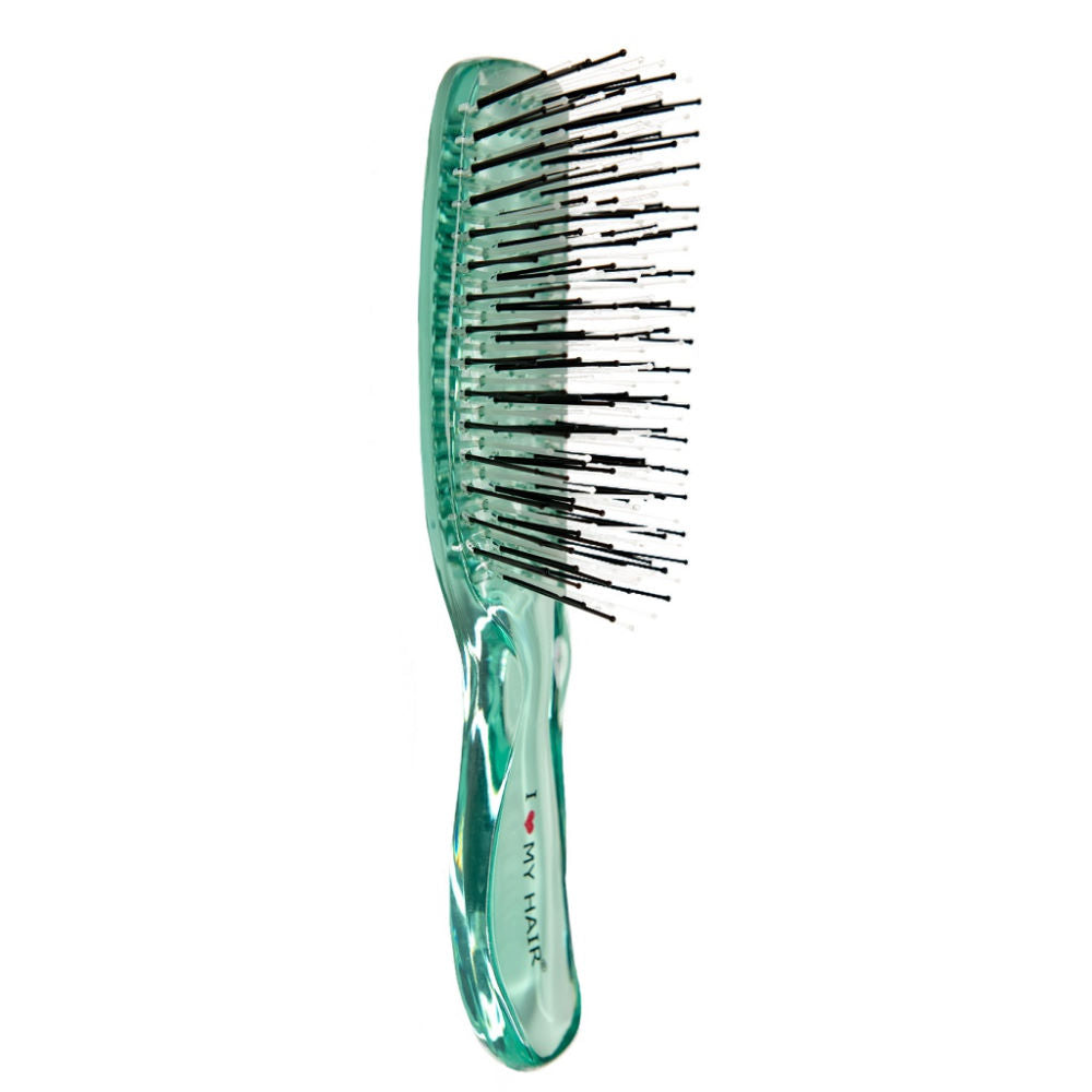 I LOVE MY HAIR - MERMAID Hair Brush 1803 Green