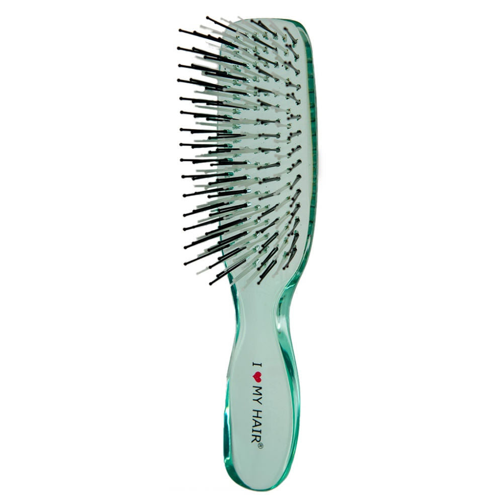 I LOVE MY HAIR - MERMAID Hair Brush 1803 Green