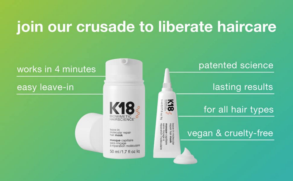 K18 Leave-In Molecular Repair Hair Mask